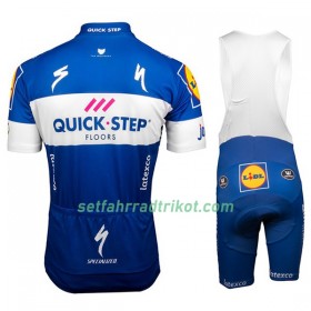 Fahrradbekleidung Radtrikot Kurzarm + Trägershorts 2018 Quick Step Floors N001 